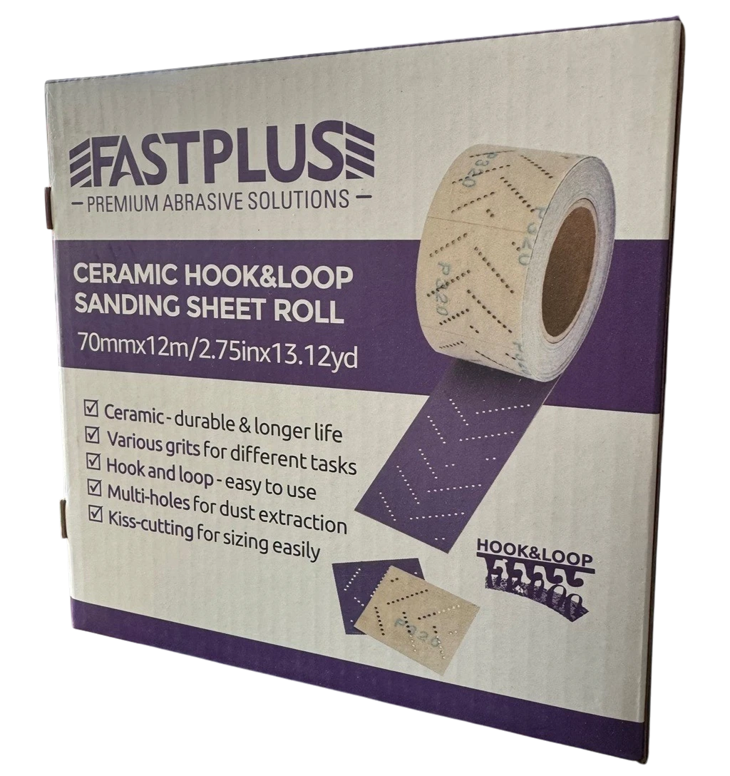 Абразивные полоски FastPlus 70мм x 0.8м P240