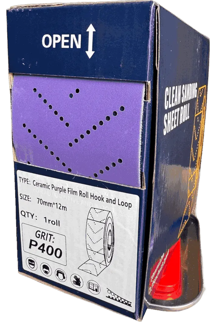Абразивные полоски Ceramic 70мм x 0.8м P180
