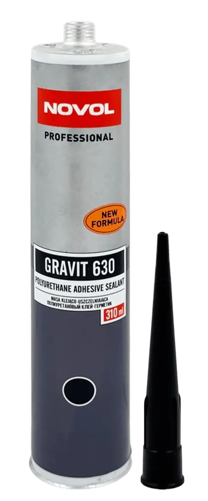 Клей-Герметик Novol 630 310мл Black