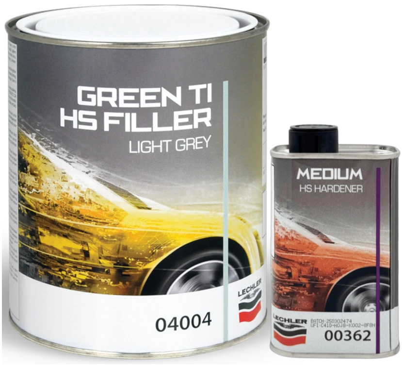 Грунт наполнитель Lechler GREEN-TI 04007 1л + 0.2л Dark-Grey