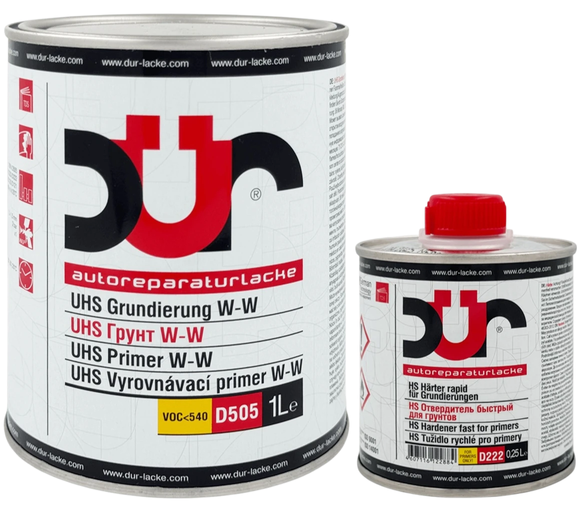 Грунт М/М Dur D505 1л + 0.25л Black