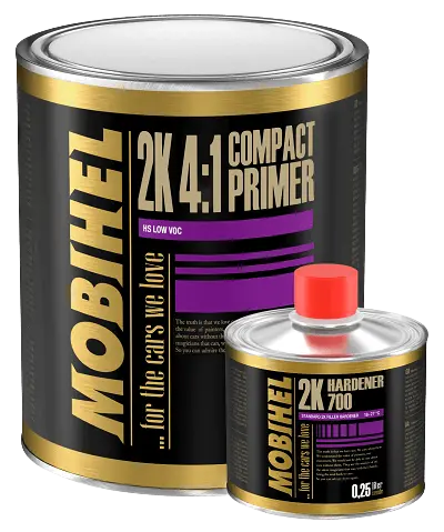 Грунт Mobihel Compact Primer HS 1L + 0.25L White