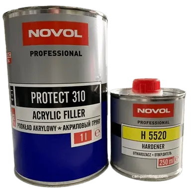 Грунт Novol 310 HS 1л + 0.25л Black