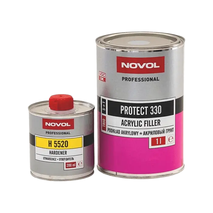 Грунт Novol 330 1L + 0.20L Black