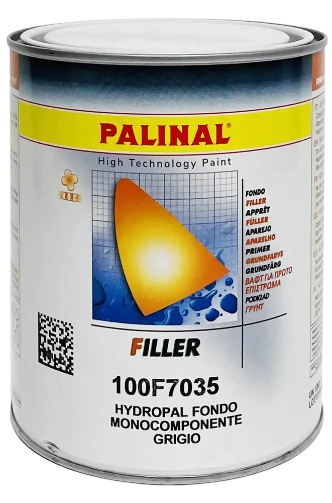 Вторичный грунт 1К Palinal 100F 1л Black