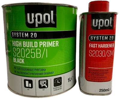 Грунт upol S2025 UHS 1л + 0.25л White (S2025W/1)