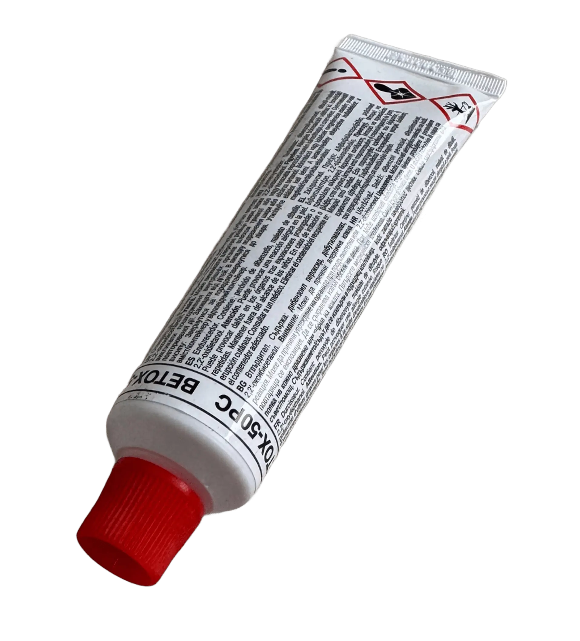 Отвердитель для шпатлёвок Betox 50g