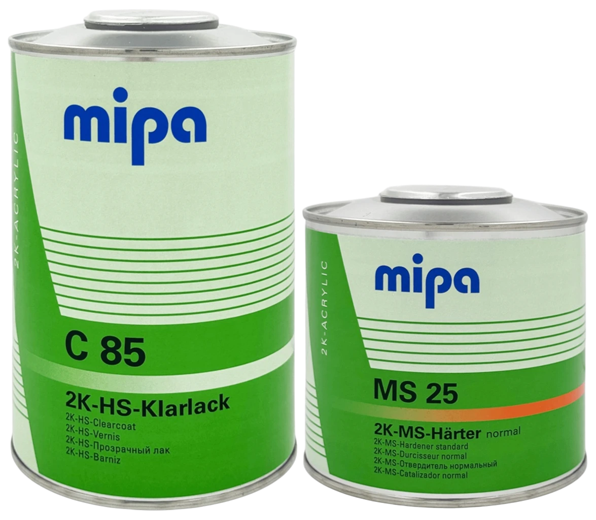 Лак Mipa C85 HS 1л + 0.5л