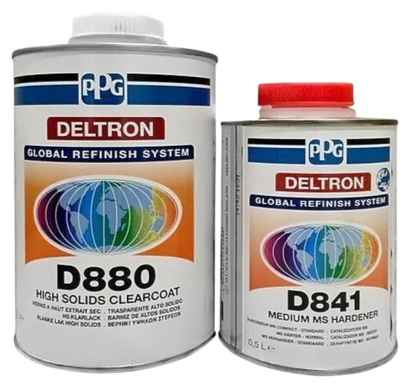 Лак PPG Deltron D880 HS 1л + 0.5л