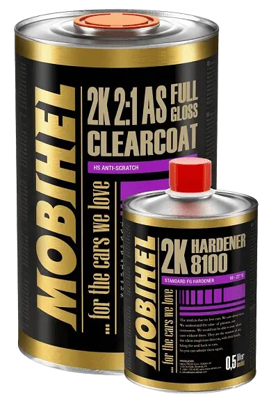 Лак Mobihel AS Full Gloss 1л + 0.5л