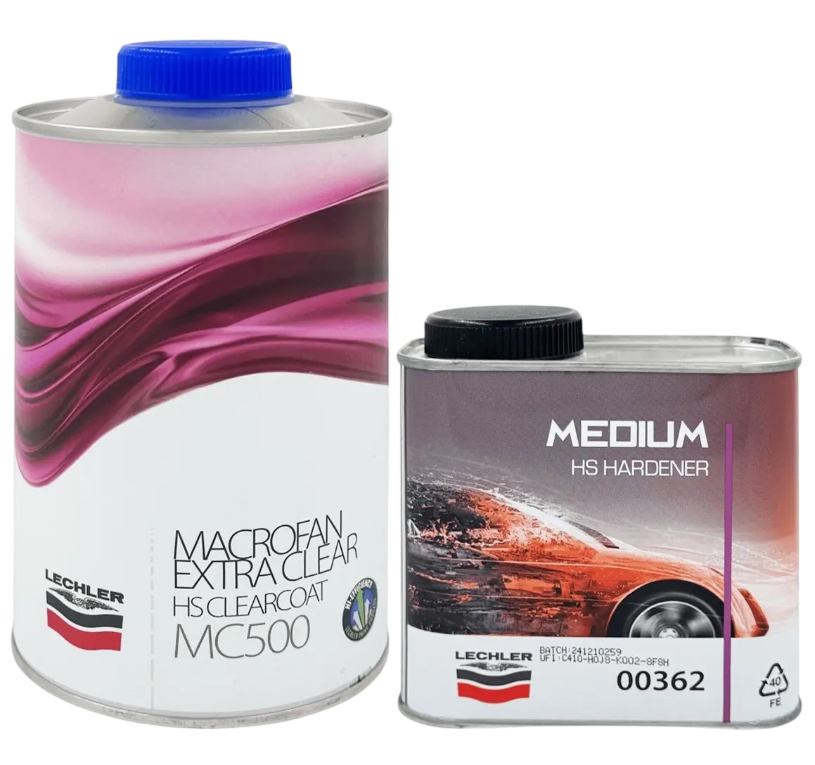 Лак Lechler MC500 MacroFan HS EXTRA 1л + 0.5л