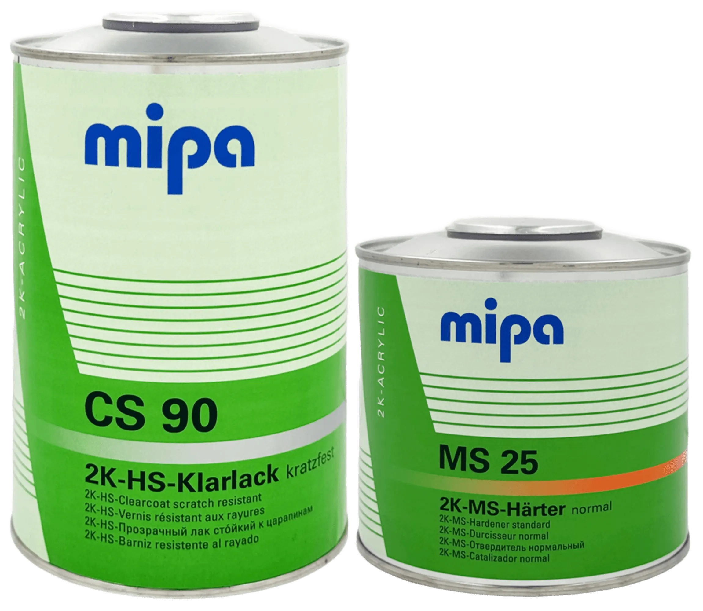 Лак Mipa CS90 HS 0.5л + 0.25л