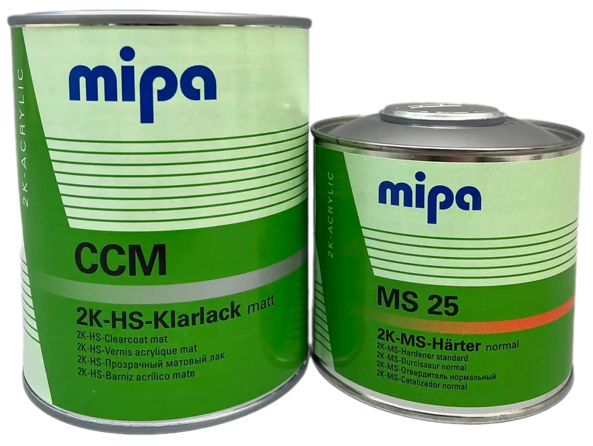 Лак Mipa CCM matt 1л + 0.5л