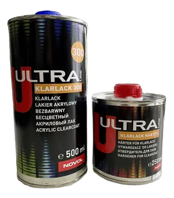 Лак Novol Ultra 300 MS 0.5L + 0.25L