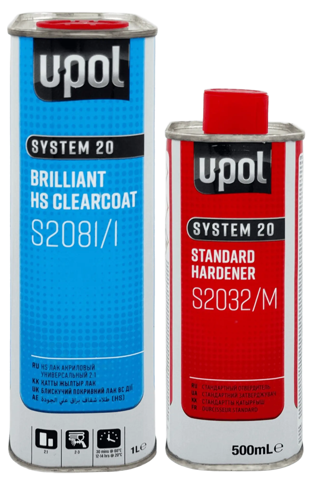 Лак upol 2081 HS 1л + 0.5л (S2081/1)