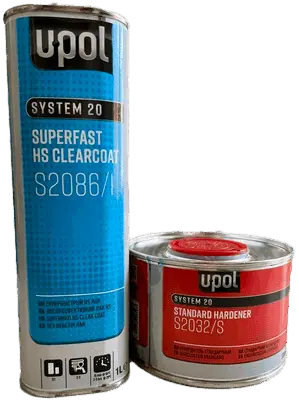 Лак upol 2086 Fast HS 1L + 0.33L
