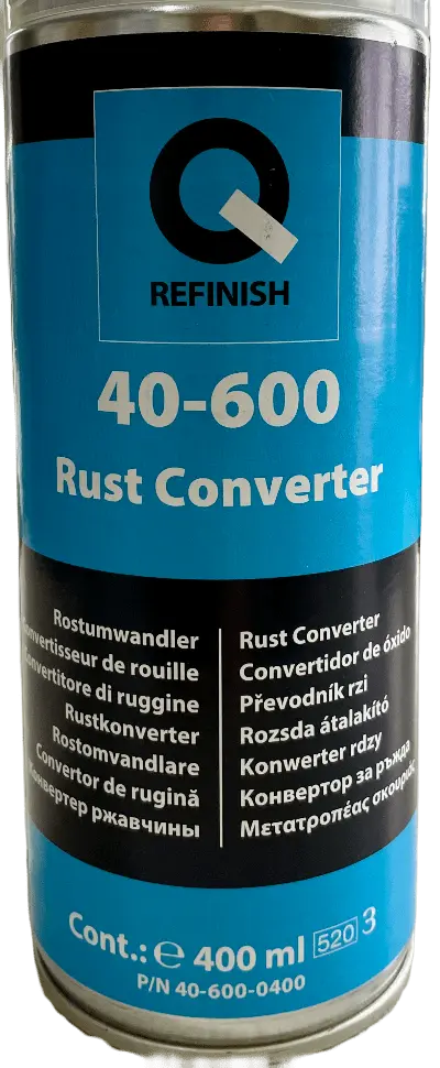 Преобразователь ржавчины q-refinish 40-600 400ml