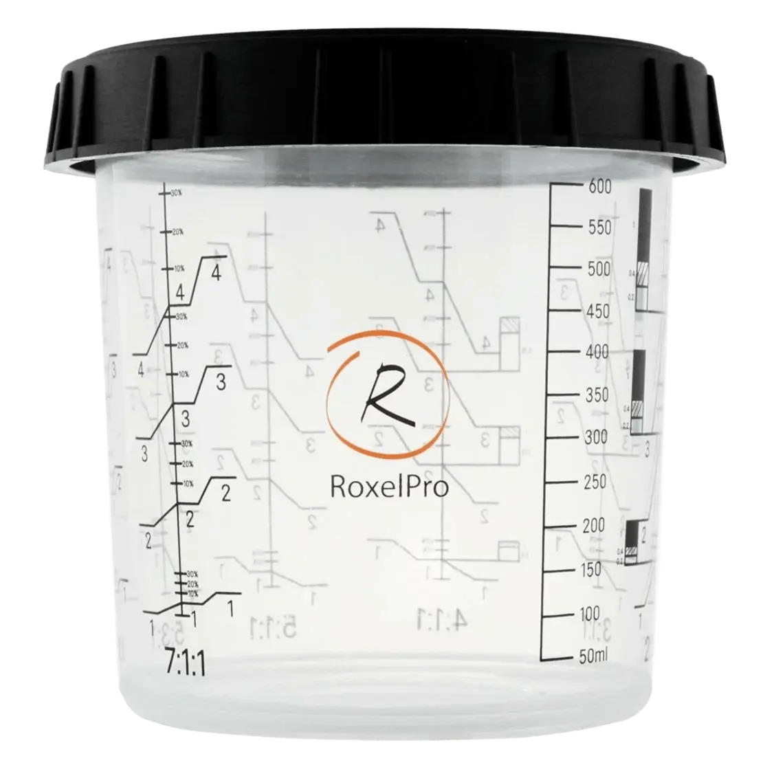 Смесительный бачок стандартный и запорное кольцо RoxelPro 650мл