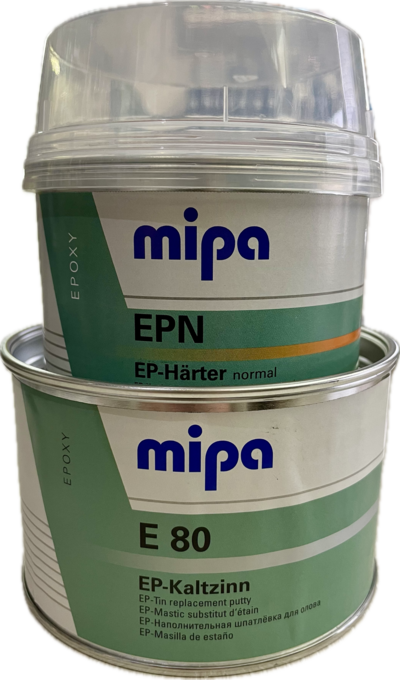 Шпатлёвка Mipa E80 1kg + 0.5kg