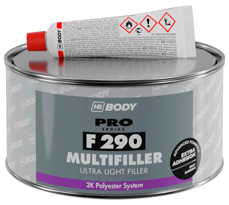 Шпатлёвка Body F290 MultiFiller 1л