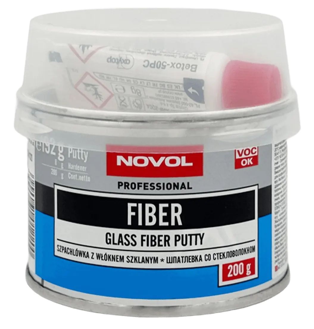 Шпатлёвка Novol Fiber 200г