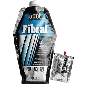 Шпатлёвка upol fibral 1.7кг (FIB/BL)