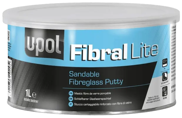 Шпатлёвка upol Fibral Lite 1л (FIBLITE/2)