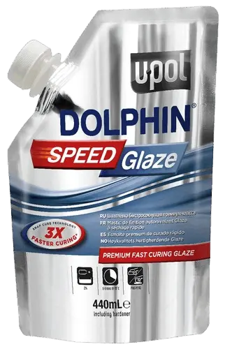 Шпатлёвка upol speed glaze 440мл (BAGDOLS)