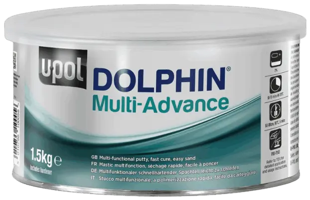 Шпатлёвка upol Dolphin Multi-Advance 1.5кг (DOLMA/2)